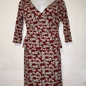 Vintage New York & Company 2 Piece Set Skirt Top Size Large
